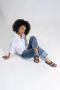 Rohde Multikleur Leren Sandaal voor Dames Black Dames - Thumbnail 6