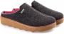 Rohde Donkergrijze binnenslipper voor dames Gray Dames - Thumbnail 4