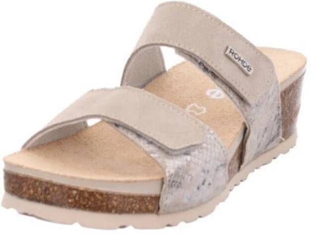 Rohde Flat Sandals Beige Dames