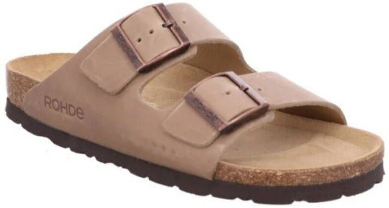 Rohde Flat Sandals Beige Dames