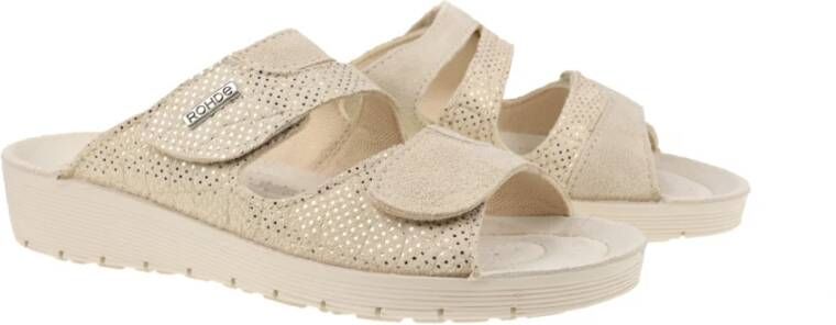 Rohde Flat Sandals Beige Dames