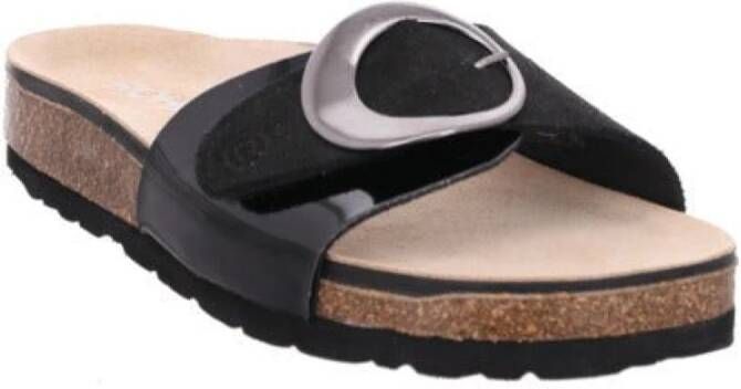 Rohde Flat Sandals Black Dames