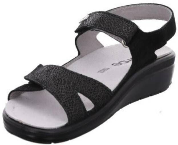 Rohde Flat Sandals Black Dames