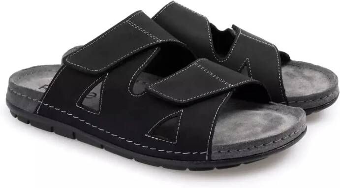 Rohde Flat Sandals Black Heren