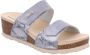Rohde Flat Sandals Blue Dames - Thumbnail 3