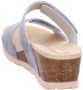 Rohde Flat Sandals Blue Dames - Thumbnail 5