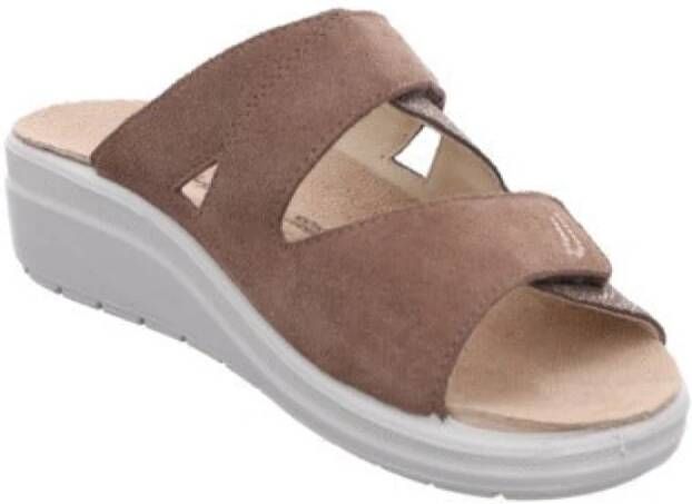 Rohde Flat Sandals Brown Dames