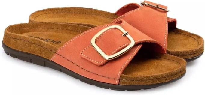 Rohde Flat Sandals Orange Dames