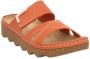Rohde Foggia dames slipper oranje - Thumbnail 4