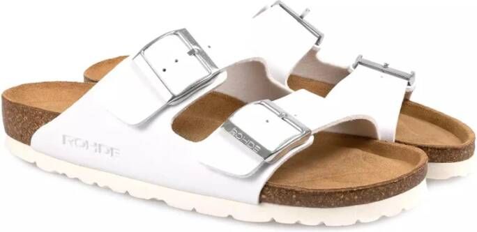 Rohde Flat Sandals White Dames