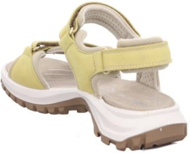 Rohde Flat Sandals Yellow Dames