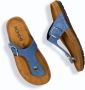 Rohde Slippers Alba Zomerschoen huisschoen strandschoen slippers met gespsluitingen - Thumbnail 15