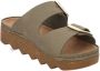 Rohde Groene Nubuck Leren Sandaal voor Dames Green Dames - Thumbnail 7