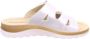 Rohde Slippers Baviera sleehak zomerschoen pantoffels met logo-embleem - Thumbnail 4