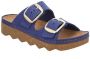 Rohde Foggia-D dames slipper blauw - Thumbnail 4