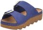 Rohde Foggia-D dames slipper blauw - Thumbnail 6