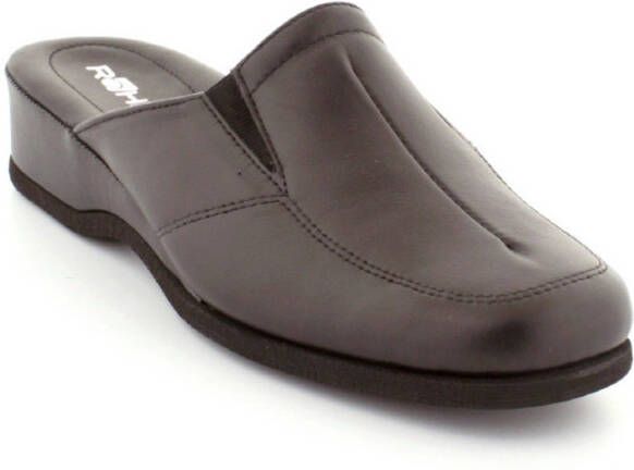Rohde slippers (zwart) Zwart Dames