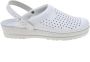 Rohde Neustadt d Clogs Dames Doctor Ziekenhuispantoffels Schoenen 1445 wit - Thumbnail 4