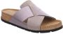 Rohde Zilveren Leren Sandaal Soave Gray Dames - Thumbnail 5