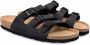 Rohde Slippers Rodigo Zomerschoen slippers strandschoen badschoen met leren zacht voetbed - Thumbnail 5