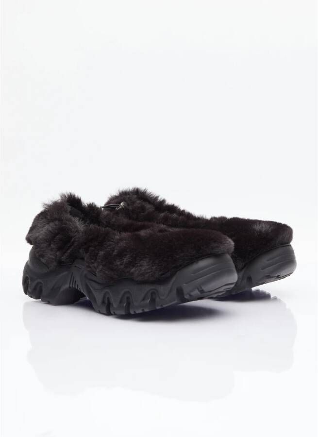 Rombaut Faux Fur Aura Sneakers Black Dames