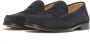 Rossano Bisconti Blauwe Suède Mocassins Leren Zool Blue Heren - Thumbnail 2