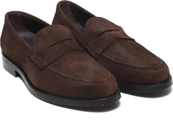 Rossano Bisconti Mocassin Schoenen Marrone Aw23 Brown Heren