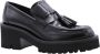 Rotta Klassieke Mocassin Schoenen Thirteen Black Dames - Thumbnail 3