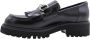 Rotta Klassieke Mocassin Schoenen Thirteen Black Dames - Thumbnail 24