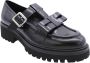 Rotta Klassieke Mocassin Schoenen Thirteen Black Dames - Thumbnail 22