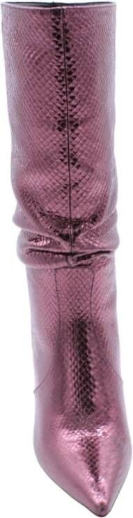 Rotta Stijlvolle enkellaarsjes met riemen Purple Dames