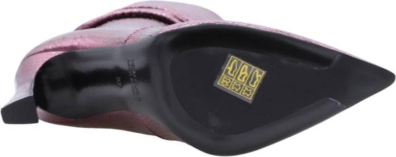 Rotta Stijlvolle enkellaarsjes met riemen Purple Dames