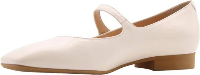 Rotta Stijlvolle Mary Jane Ballerina Schoenen Beige Dames