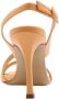 Guglielmo Rotta Rosa Leren Sandalen met Enkelband Beige Dames - Thumbnail 12