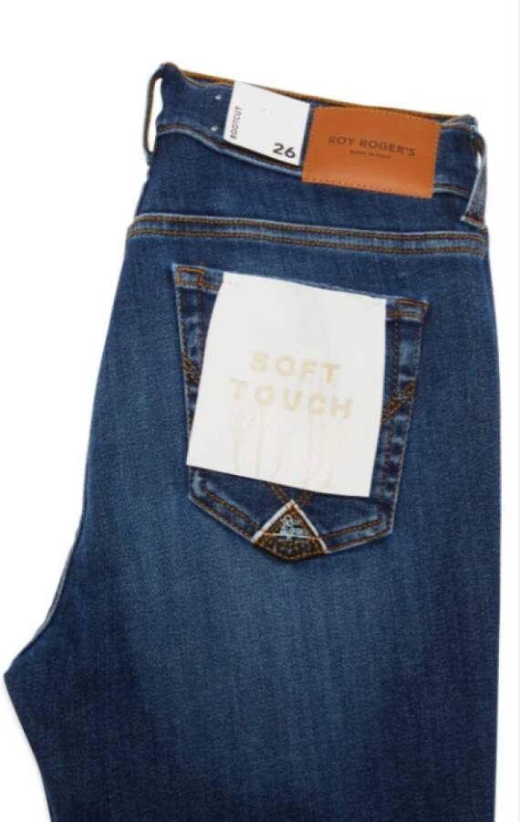 Roy Roger's Boot Cut Stone Washed Denim Jeans