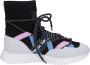 Rucoline Stijlvolle Enkellaarzen in Textiel voor Vrouwen Multicolor Dames - Thumbnail 4
