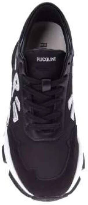 Rucoline Stoffen Sneakers met Leren Details en EVA-zool