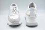 Rucoline Zilver Witte Bomber Sneakers White Dames - Thumbnail 3