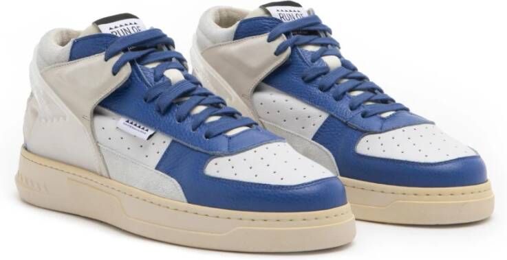 RUN OF Cowcalf Leren Sneakers met Memory Gel Multicolor Heren