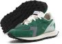 RUN OF Groene Suède Sneakers Green Heren - Thumbnail 4