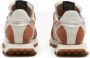 RUN OF Italiaanse Leren Sneakers Multicolor Dames - Thumbnail 3