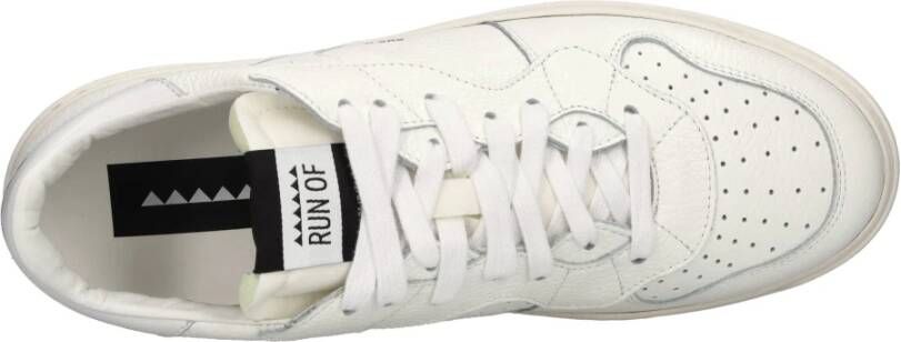 RUN OF Klassieke leren sneakers
