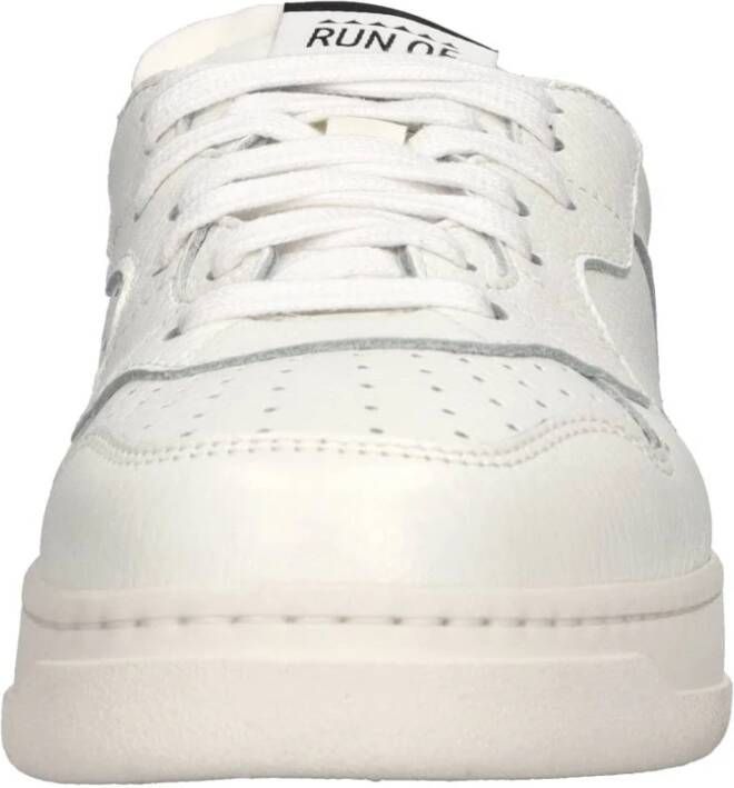 RUN OF Klassieke leren sneakers