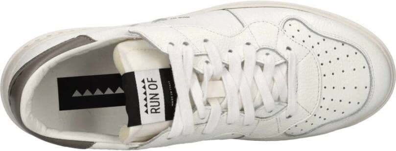 RUN OF Klassieke leren sneakers
