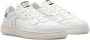 RUN OF Klassieke Witte Leren Sneakers White Heren - Thumbnail 2