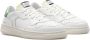 RUN OF Witte Leren Klassieke Sneakers White Heren - Thumbnail 2