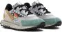 RUN OF Multicolor Leren Sneakers Memory Gel Multicolor Heren - Thumbnail 2