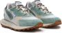 RUN OF Multicolor Leren Sneakers met Prune Hiel Multicolor Dames - Thumbnail 2