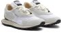 RUN OF Neon M Sneaker Off White Split Leer Beige Heren - Thumbnail 2