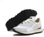 RUN OF Neon M Sneaker Off White Split Leer Beige Heren - Thumbnail 4